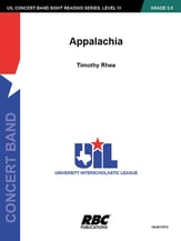 Appalachia Concert Band sheet music cover